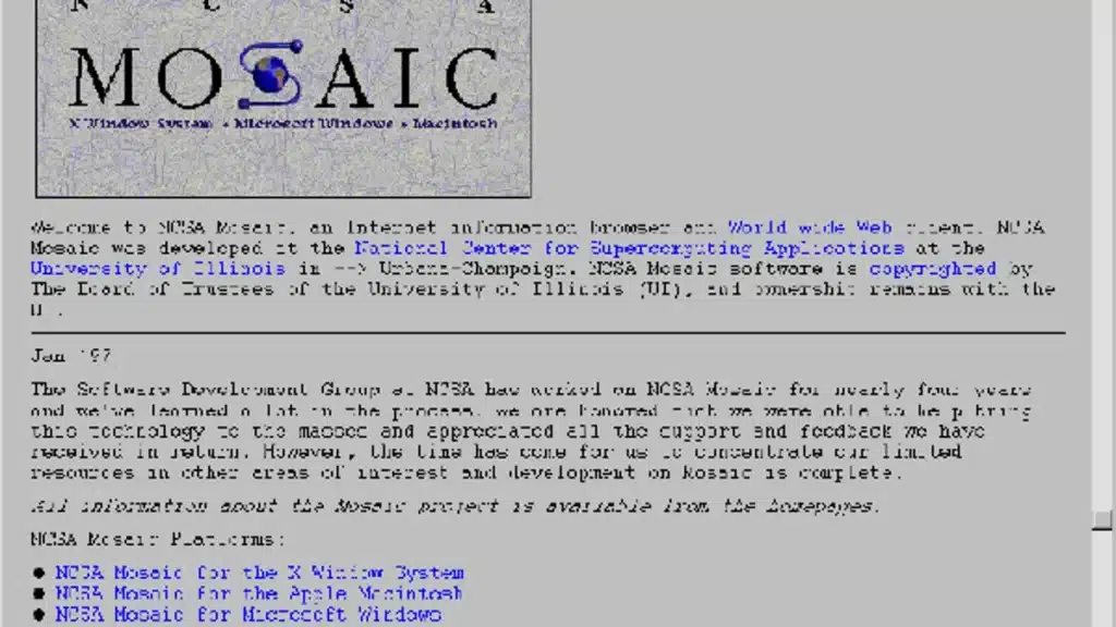 happy birthday mosaic years of the graphical web browser