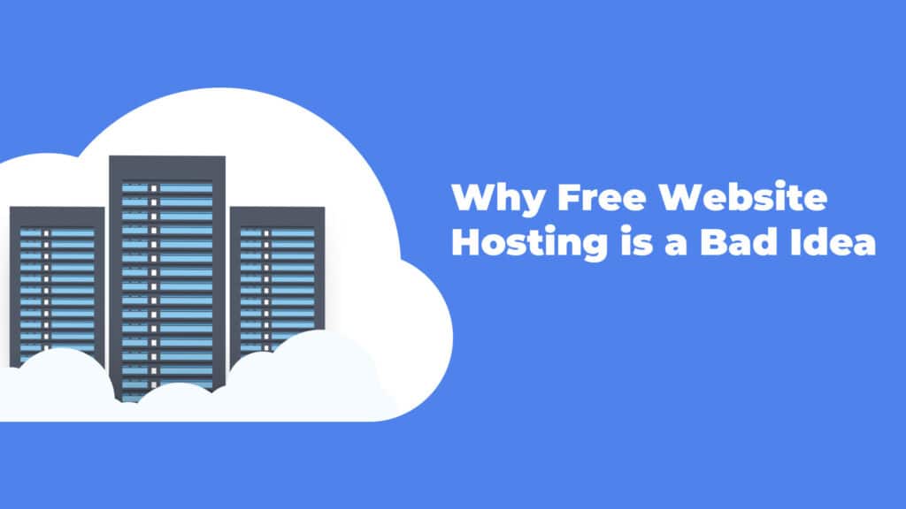 drawbacks of free website hosting