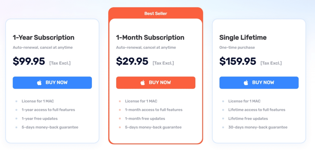 tunefab cost