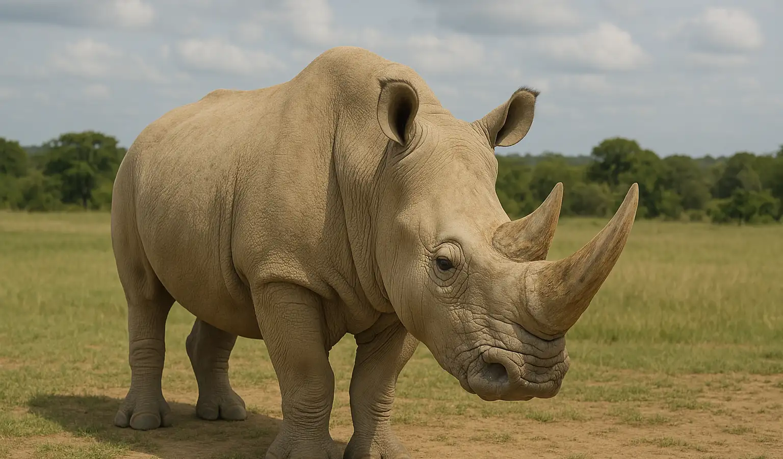 northern white rhino