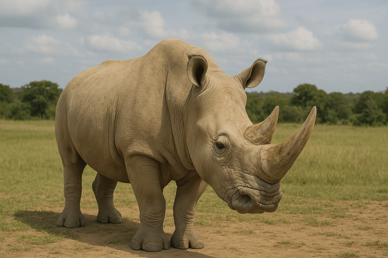 northern white rhino