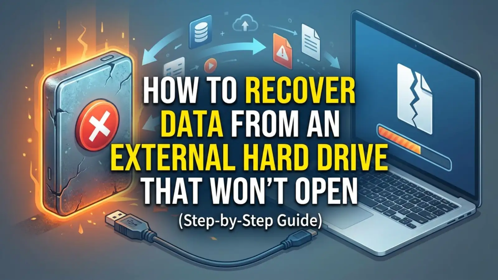 recover data from external hard drive