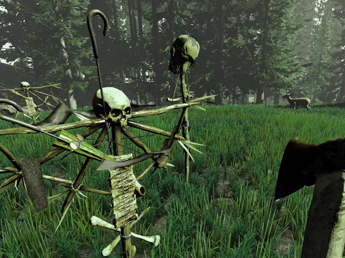 the forest upgrading weapons the forest upgrading weapons